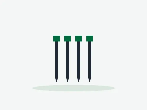 Illustration of Cable ties