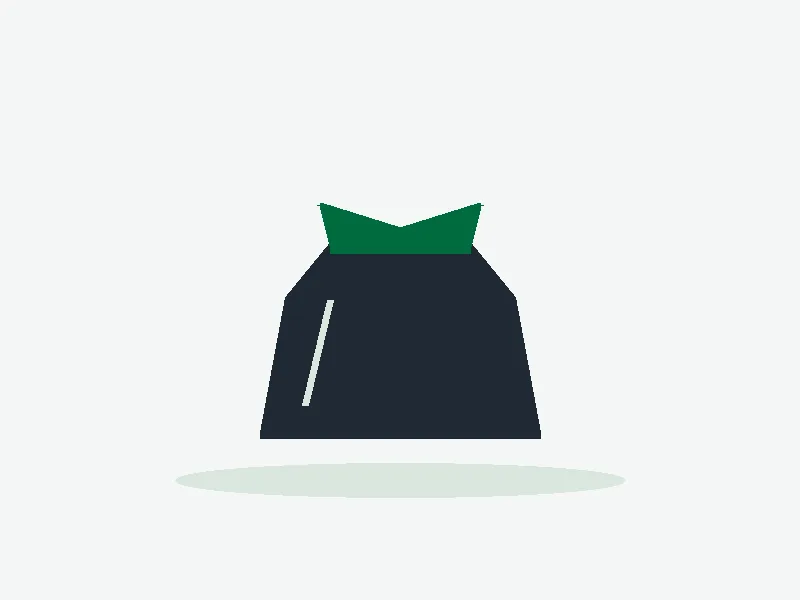 Illustration of Refuse bags