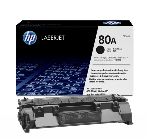 HP 80A toner cartridge