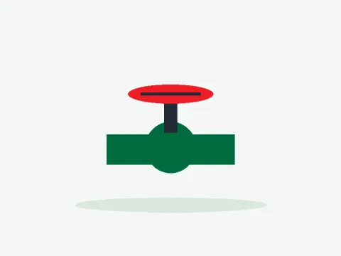 Illustration of Water valve