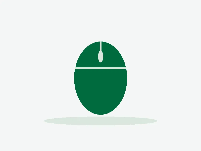 Illustration of Computer mouse