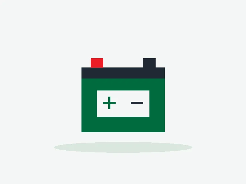 Illustration of Car battery